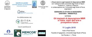 Seminario di studio di Ingegneria Sanitaria-Ambientale - Gli impianti di depurazione MBR in Italia: stato dell'arte e prospettive future