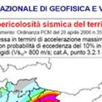 relazione su Sismicita' e storia geologica dell'Italia